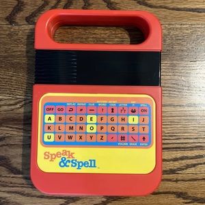 Classic Speak & N Spell Kahootz #09624 Electronic Learning Game Works Vintage